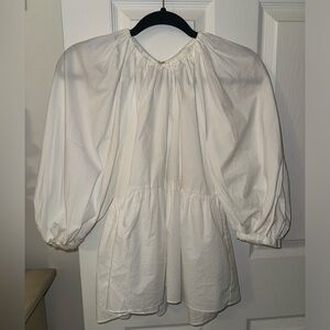 NWOT Tuckernuck Pomander Place White Sutton Blouse